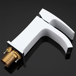 Смеситель для раковины Gappo G1007-8 белый/хром